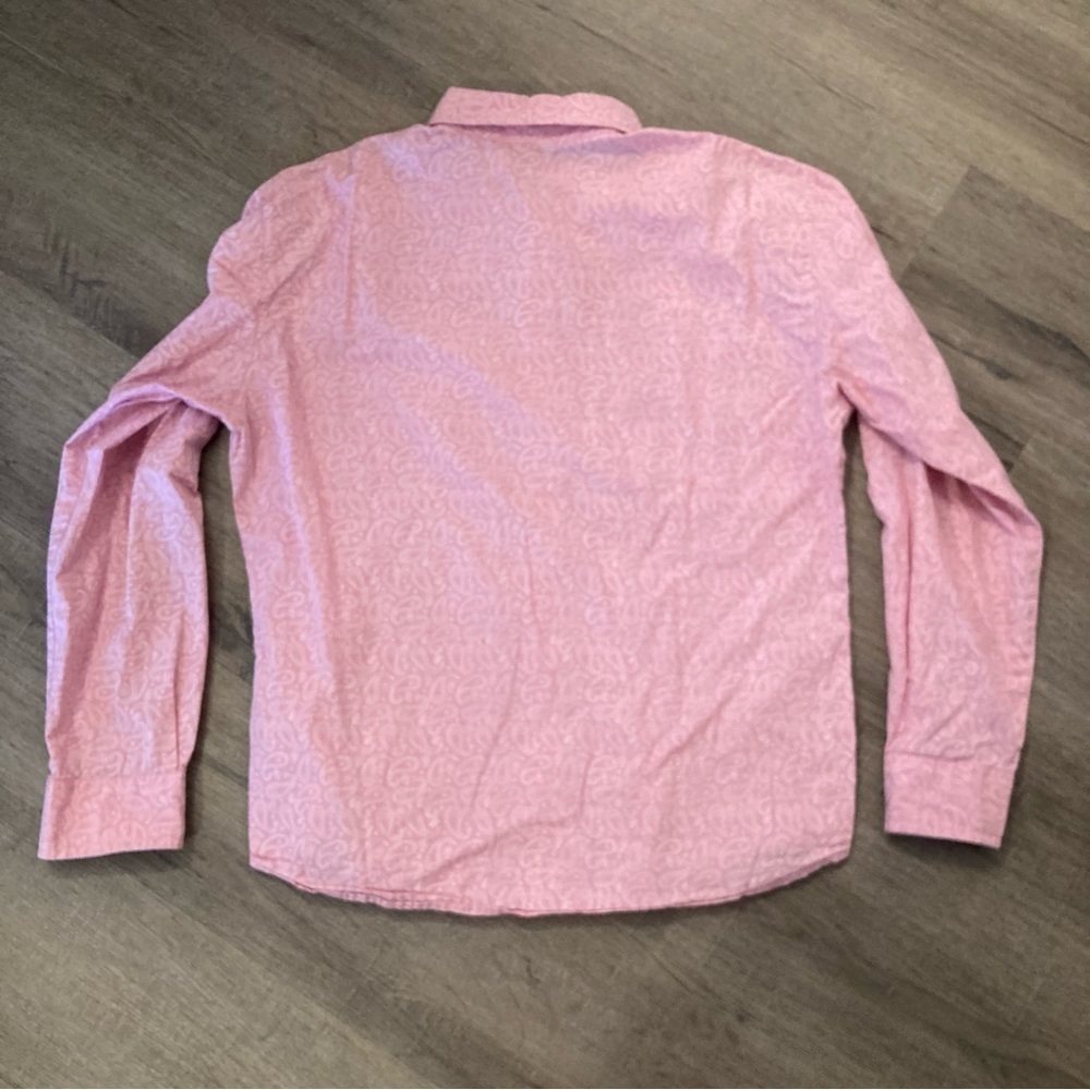 First Point Pink Button Down Xl Euc - image 4